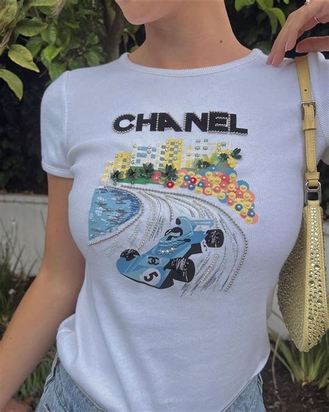 chanel f1 shirt dupe|chanel's formula 1 tees.